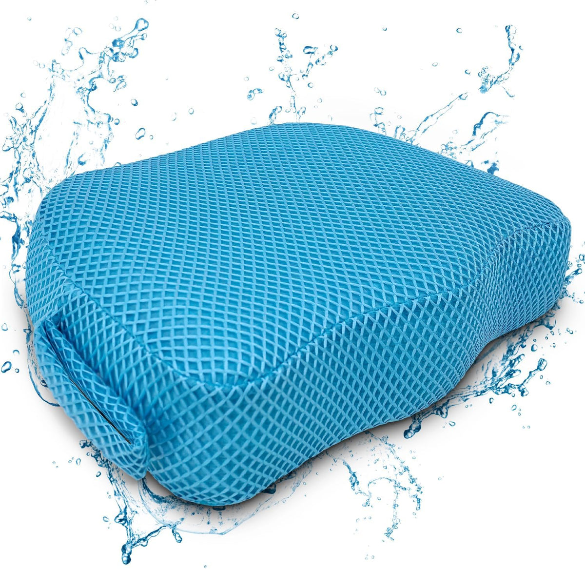 REEZEIVI 5in Thick Hot Tub Booster Seat,Weighted Non-Slip Washable Cushion