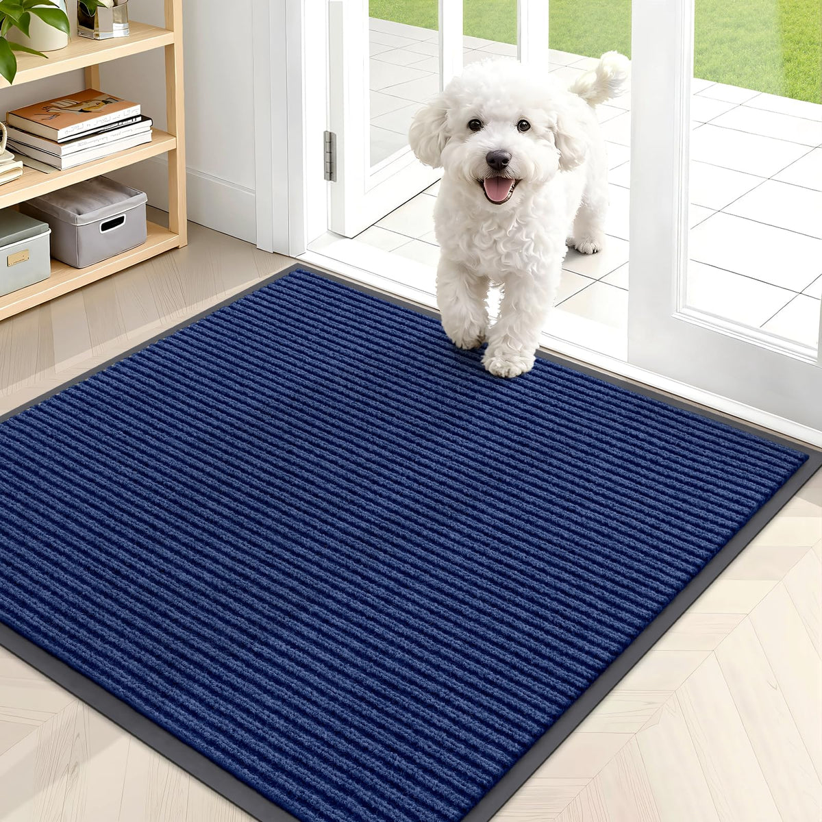 OLANLY Front Door Mat 29.5x17, Waterproof Heavy-Duty Indoor Outdoor Doormat