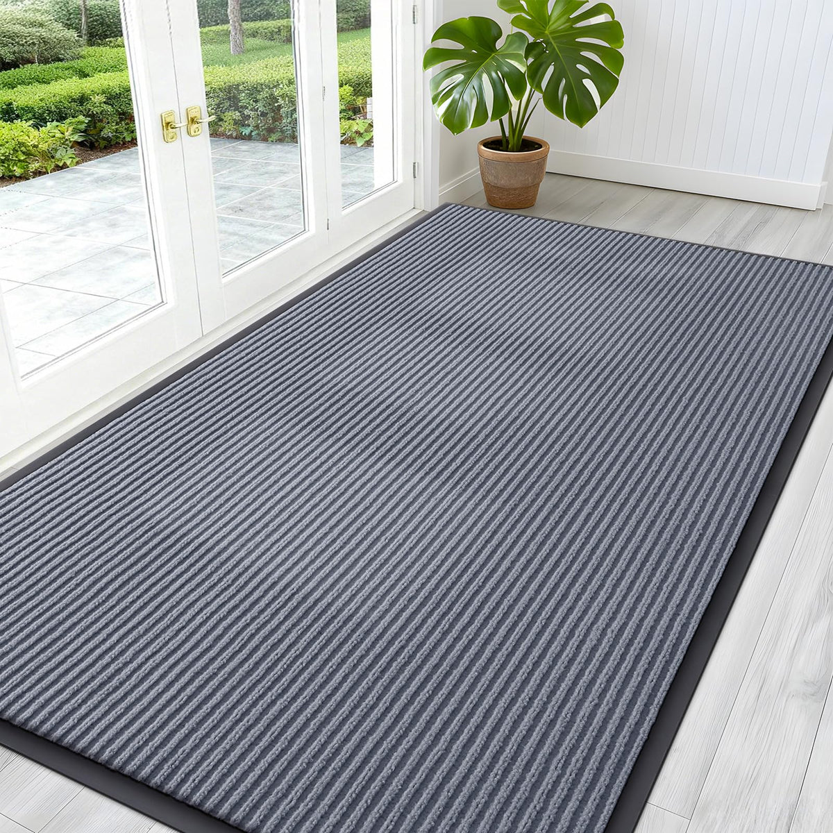 OLANLY Front Door Mat 29.5x17, Waterproof Heavy-Duty Indoor Outdoor Doormat