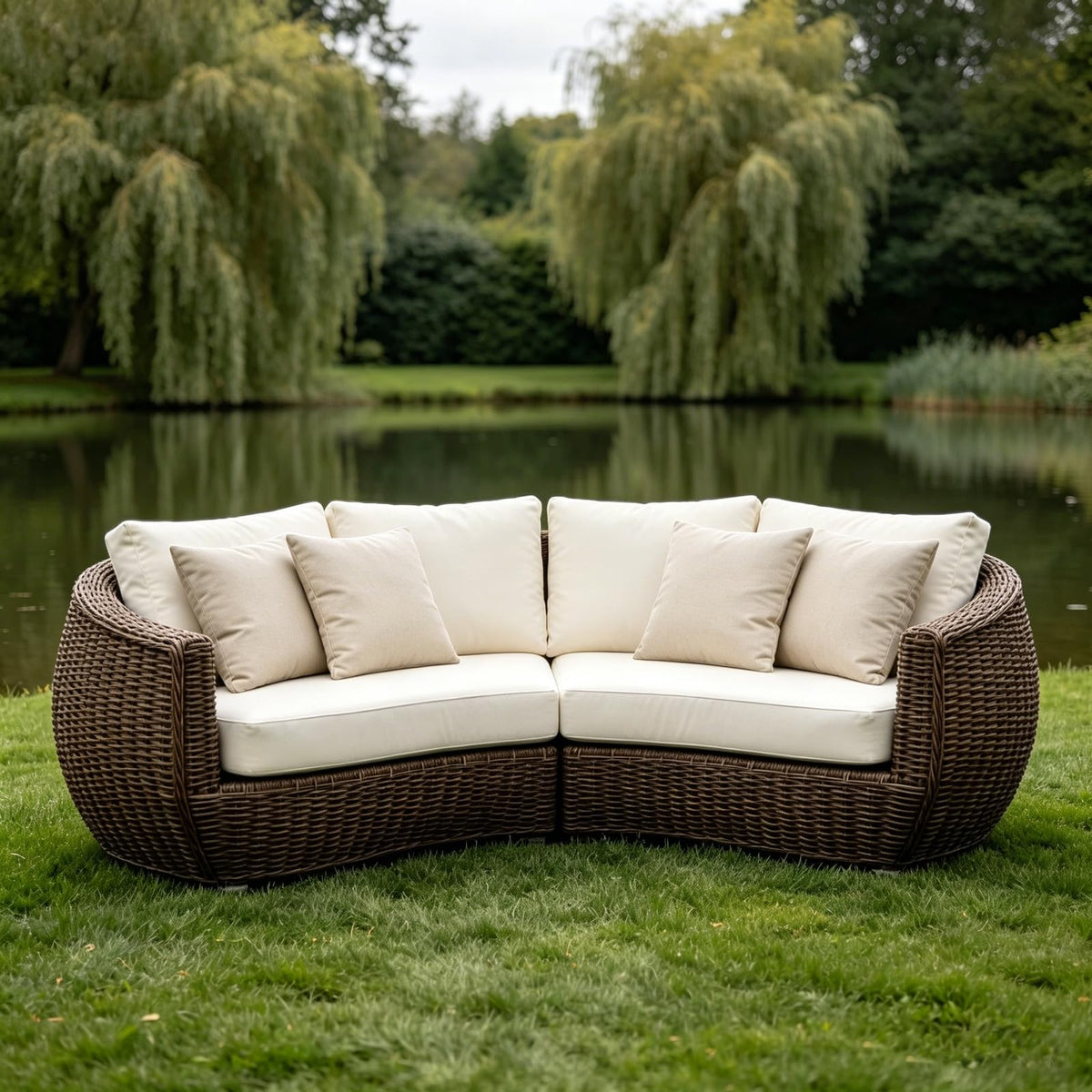Outdoor Throw Pillows with Inserts, Waterproof Pillows for Outdoor Seating, Square Decorative Garden Cushion for Patio Furniture, Bed, Couch, Sofa(Red, 18" x 18" (Pack of 2))