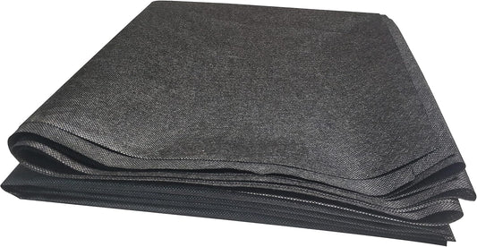 3 yds. X 63 ins. Upholstery Dust Cover Fabric Replacement, Non-Woven Black Cambric Fabric for Under Cloth of Couches, Recliners, Loveseats, Chairs, Sofas or Mattresses Bottom Cover