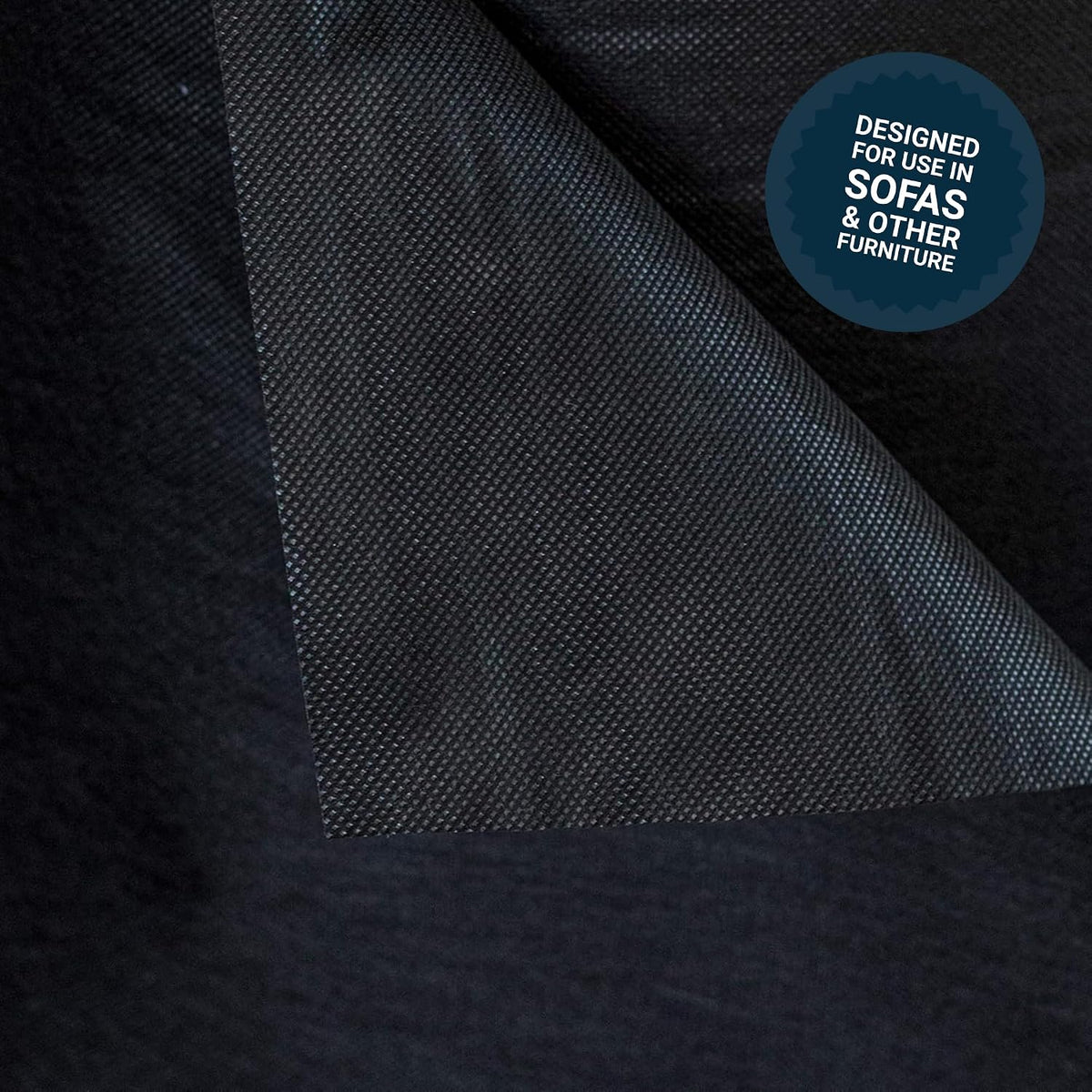 House2Home Cambric Dust Cover Fabric, Black, 60x108in