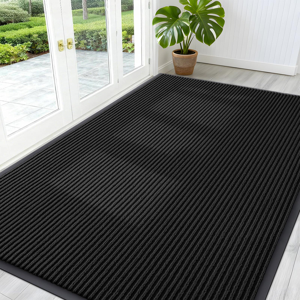 OLANLY Front Door Mat 29.5x17, Waterproof Heavy-Duty Indoor Outdoor Doormat