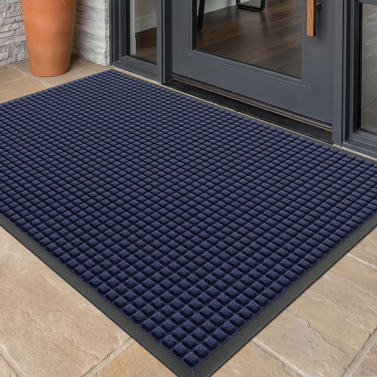 Front Door Mat Outside Entrance, Heavy Duty Doormat, 29.5"x17"