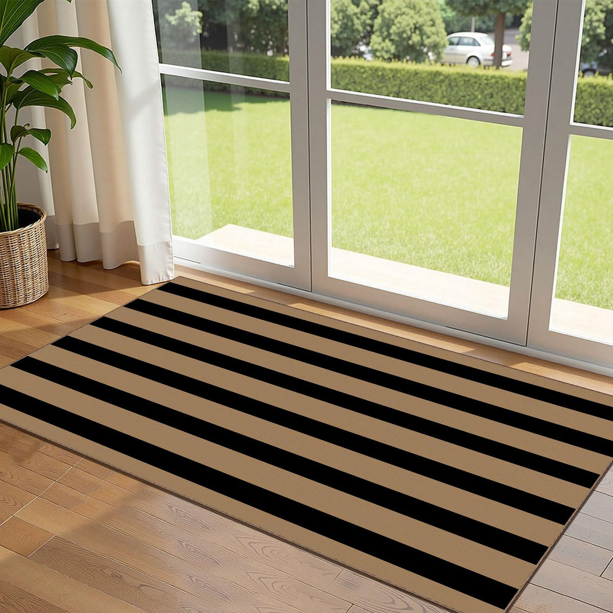 Floral Outdoor Rugs, 28"x43" Front Door Mat Indoor Outside Entrance