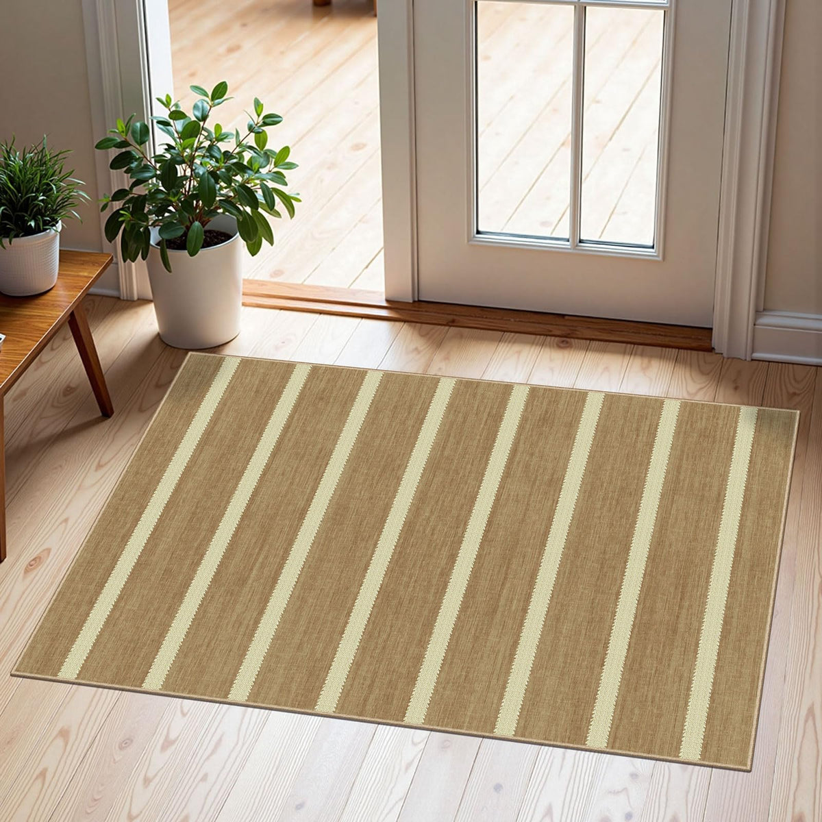 Floral Outdoor Rugs, 28"x43" Front Door Mat Indoor Outside Entrance