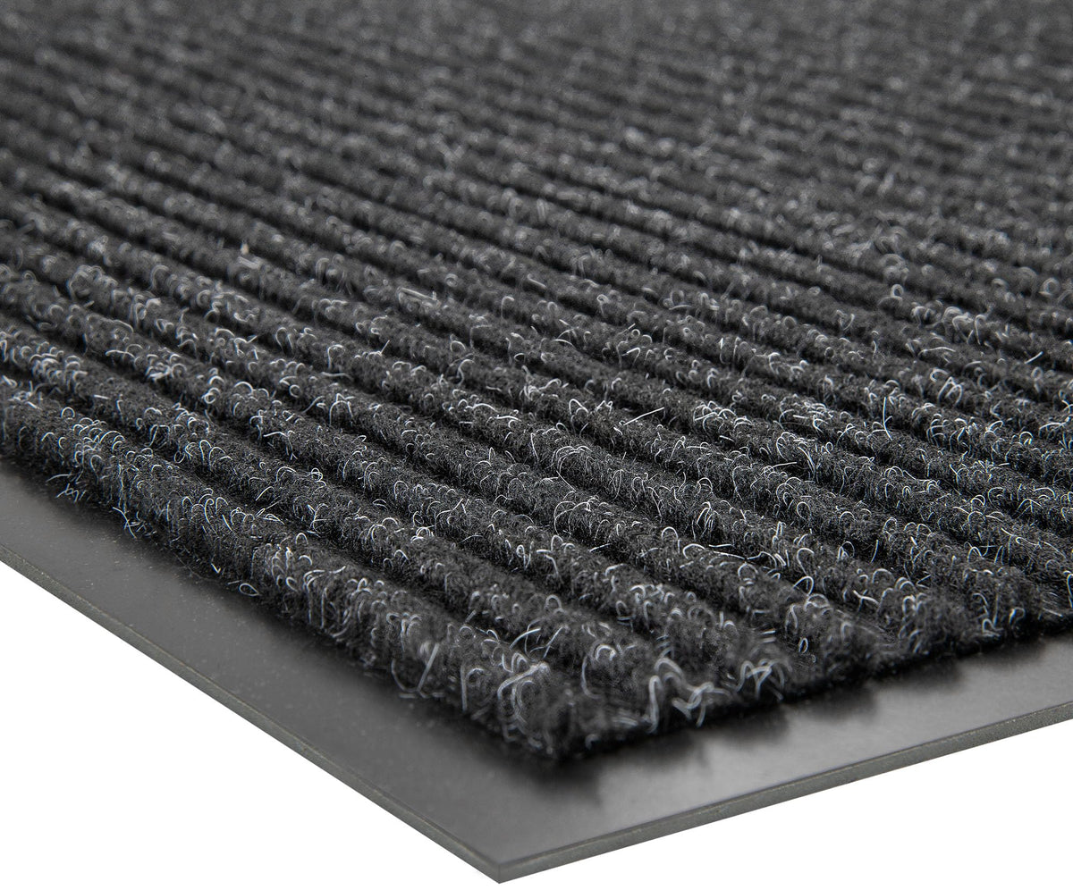 100pointONE Front Door Mat, Heavy Duty Indoor Outdoor Doormat, 60" x 36" Low Profile Outdoor Mats for Home Entrance, Stain and Fade Resistant Welcome Mat Ideal for High Traffic Area, Diamond Black