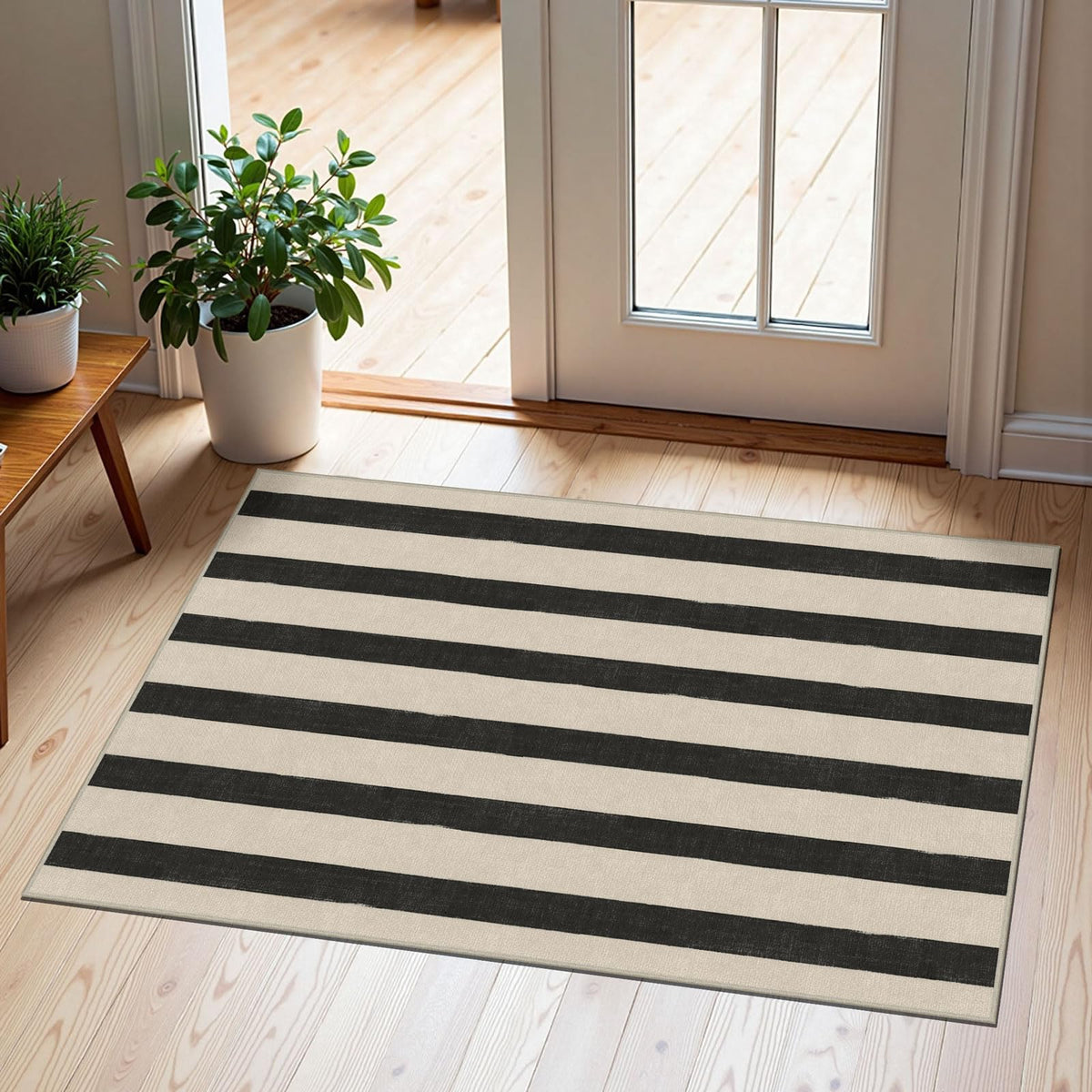 Floral Outdoor Rugs, 28"x43" Front Door Mat Indoor Outside Entrance