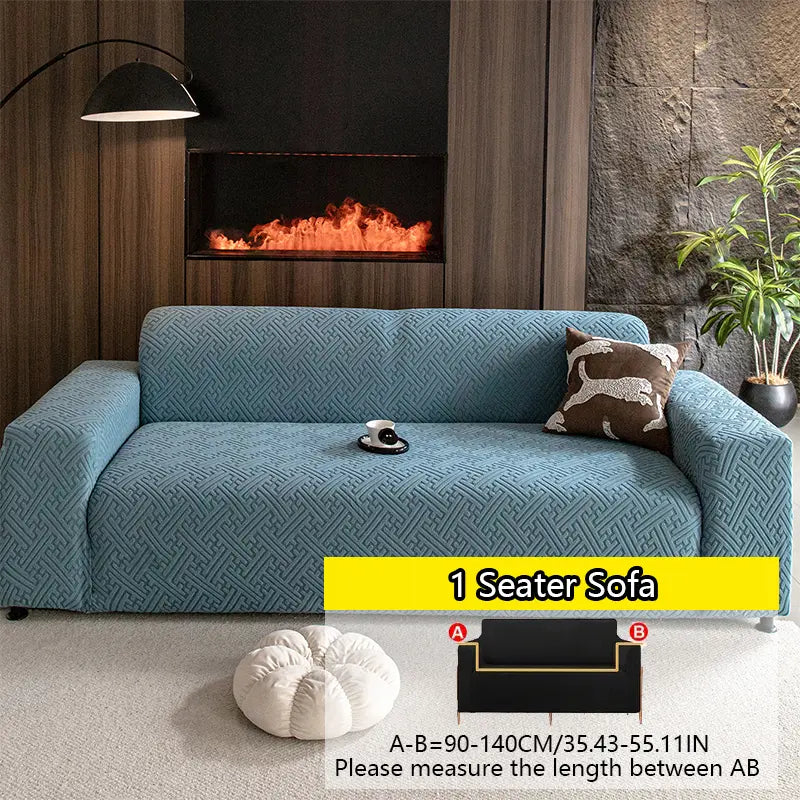 High-End Living Room Cover Cloth, Anti-Cat Scratch Sofa Protector, Washable Couch Protector, All-Season Use, Hand Wash and Easy to Clean, No Odor, Dustproof Sofa Slipcover, Sofa Covers Washable
