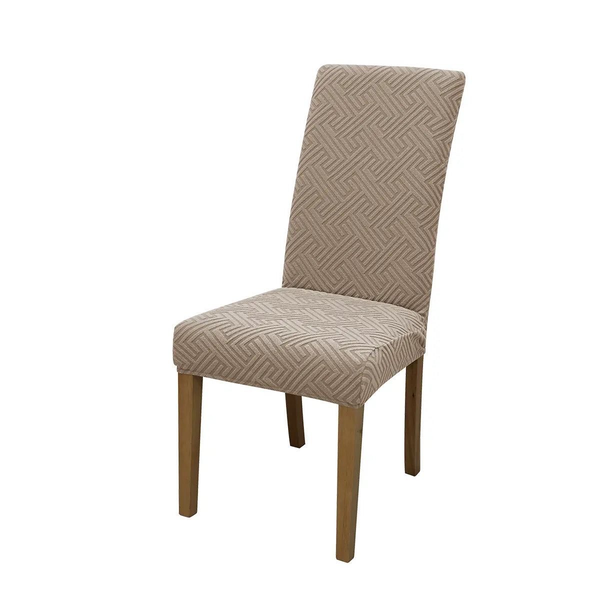 Chair Cover, 4/6 Counts Removable Washable Chair Slipcover, Dustproof Chair Protector for Home Living Room Hotel Dining Room