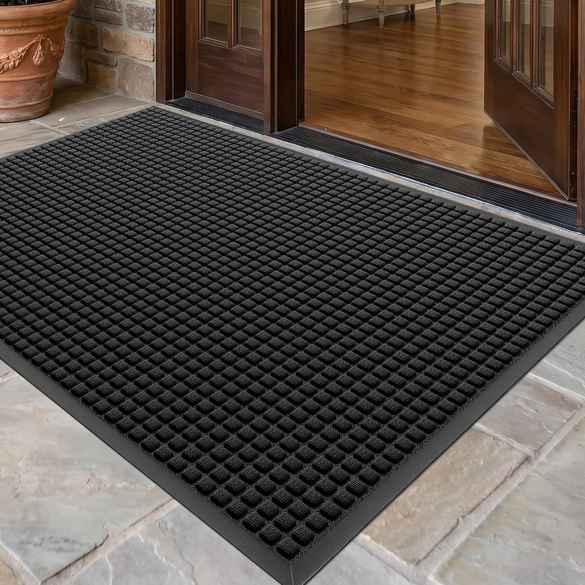 Front Door Mat Outside Entrance, Heavy Duty Doormat, 29.5"x17"
