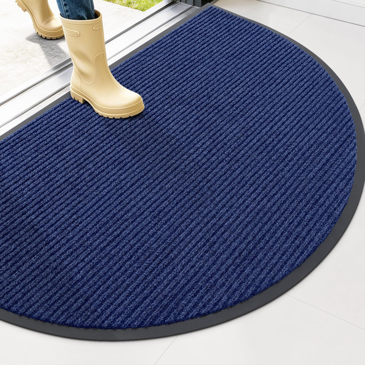 OLANLY Front Door Mat 29.5x17, Waterproof Heavy-Duty Indoor Outdoor Doormat