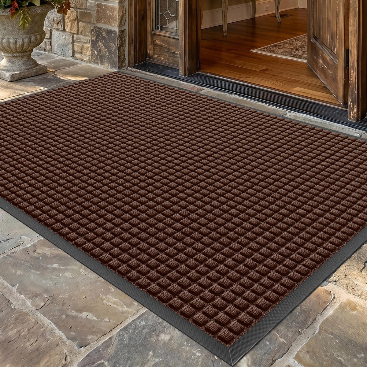 Front Door Mat Outside Entrance, Heavy Duty Doormat, 29.5"x17"