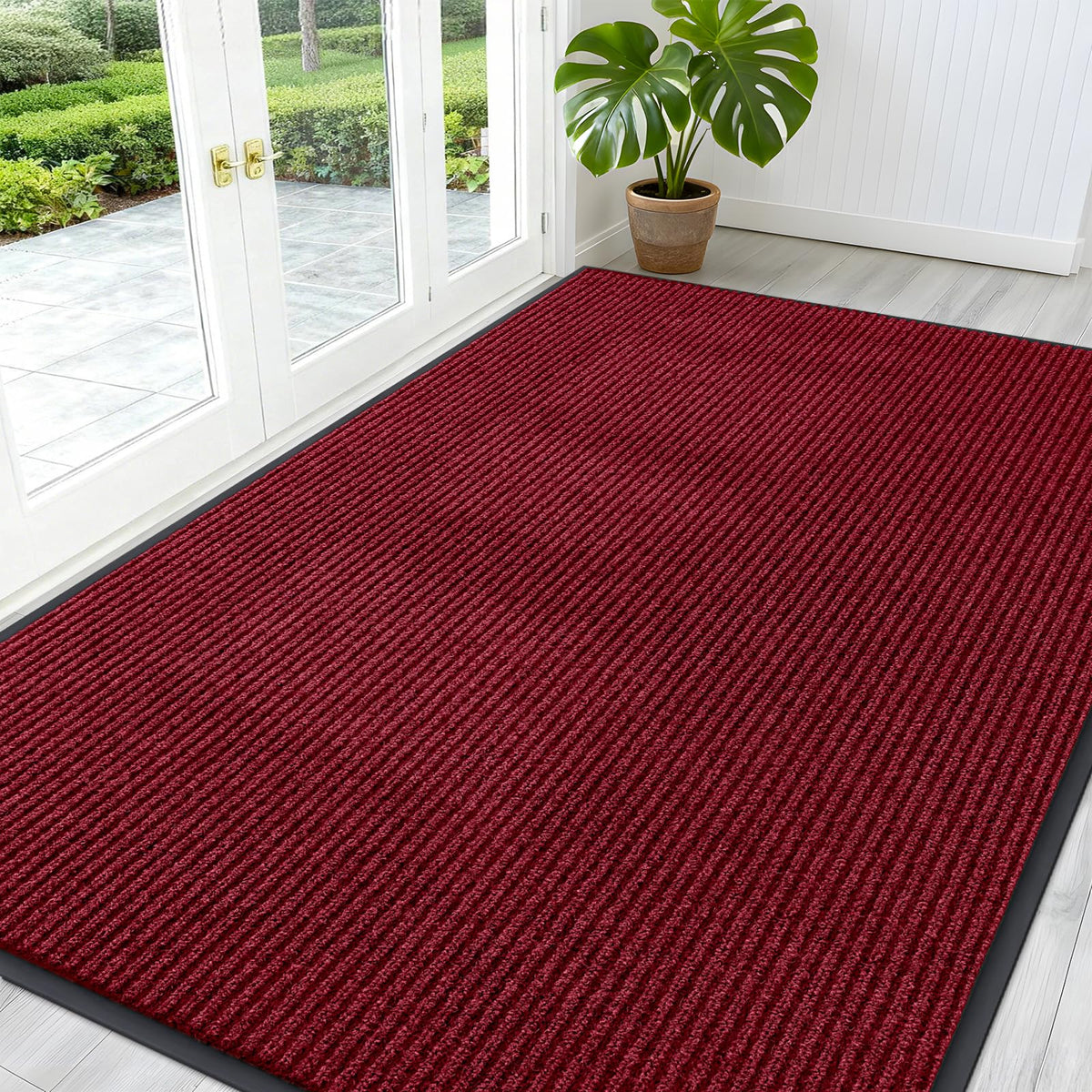 OLANLY Front Door Mat 29.5x17, Waterproof Heavy-Duty Indoor Outdoor Doormat