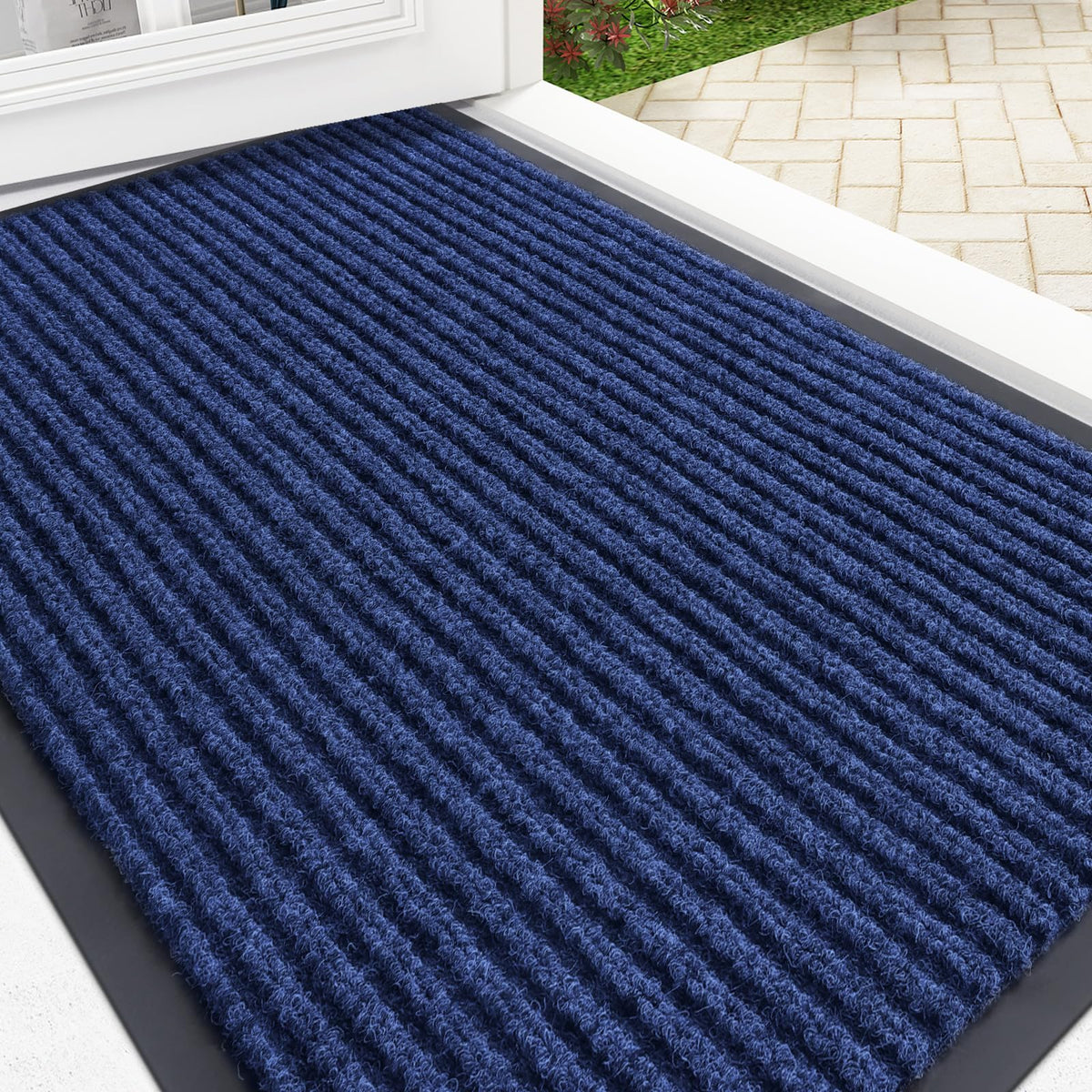 OLANLY Front Door Mat 29.5x17, Waterproof Heavy-Duty Indoor Outdoor Doormat