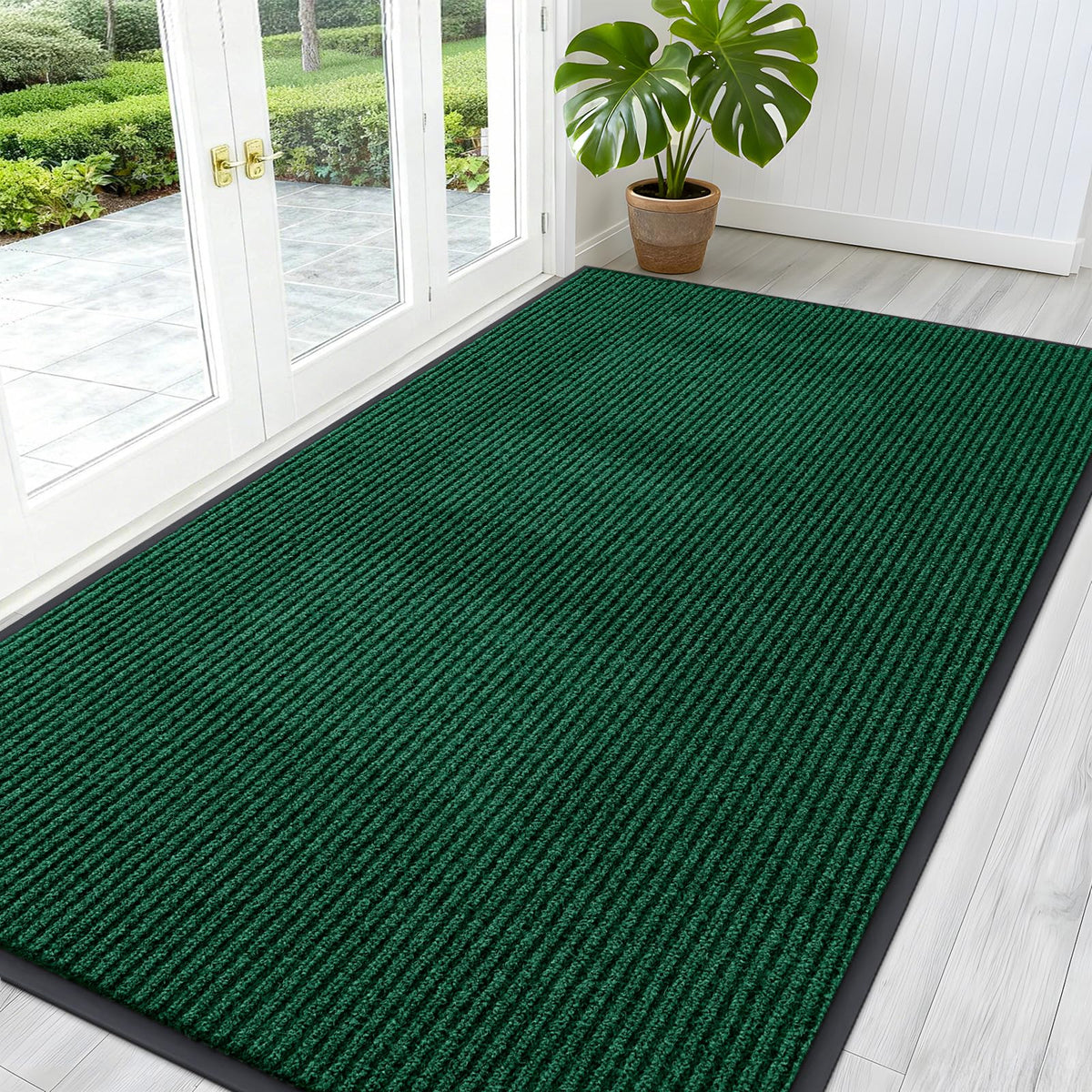 OLANLY Front Door Mat 29.5x17, Waterproof Heavy-Duty Indoor Outdoor Doormat