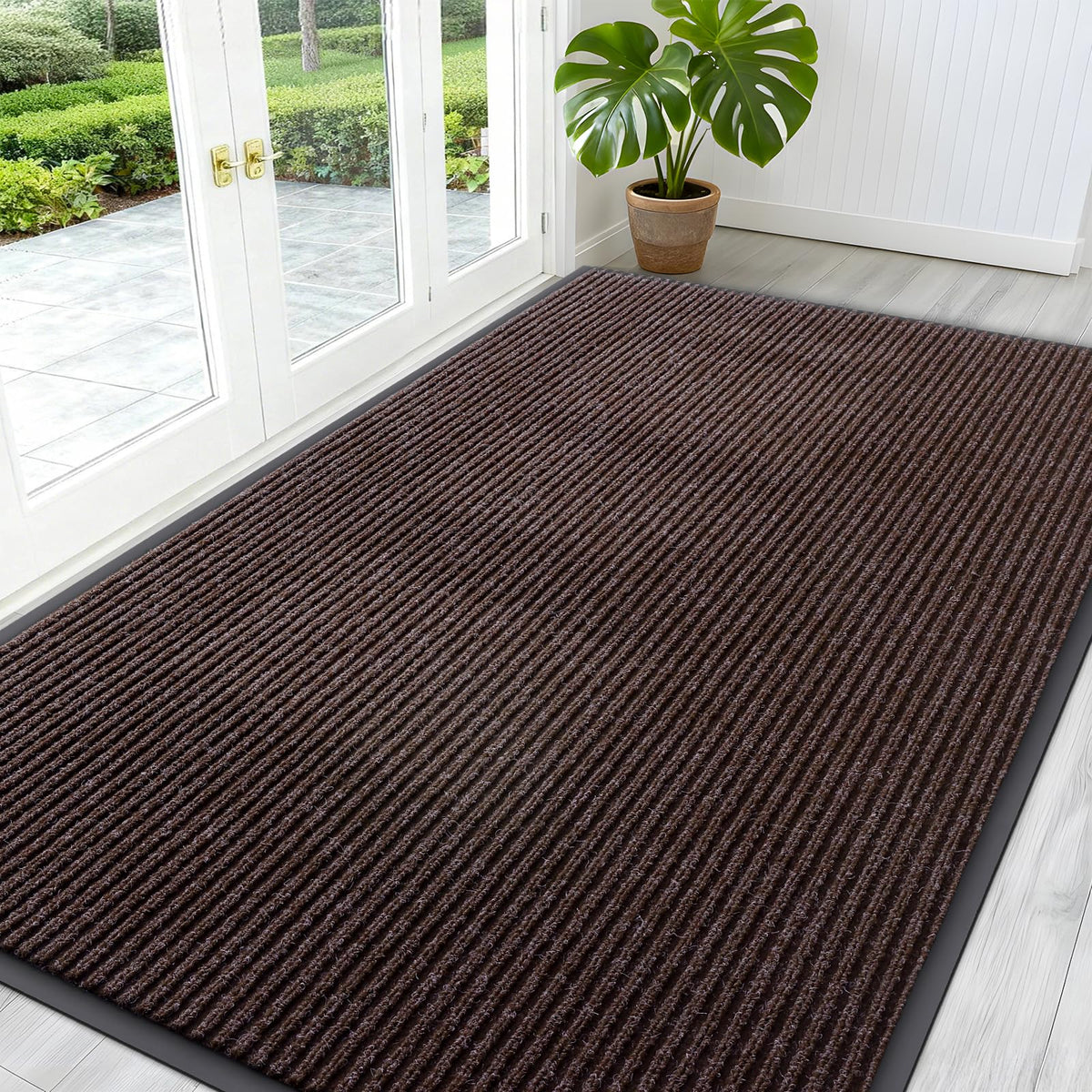 OLANLY Front Door Mat 29.5x17, Waterproof Heavy-Duty Indoor Outdoor Doormat