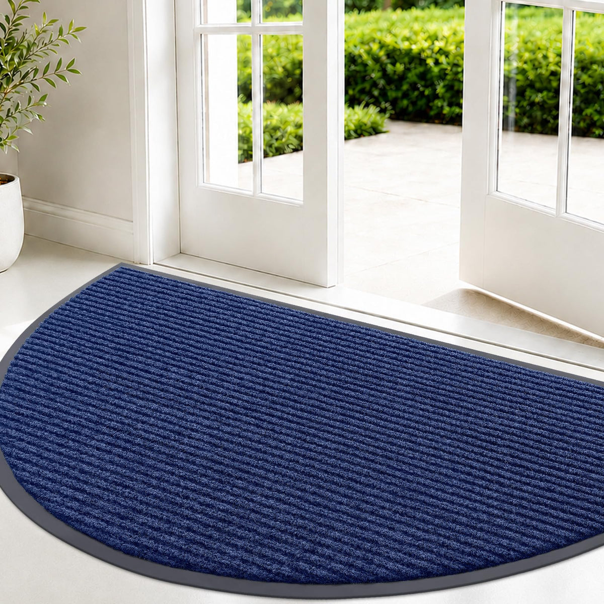 OLANLY Front Door Mat 29.5x17, Waterproof Heavy-Duty Indoor Outdoor Doormat