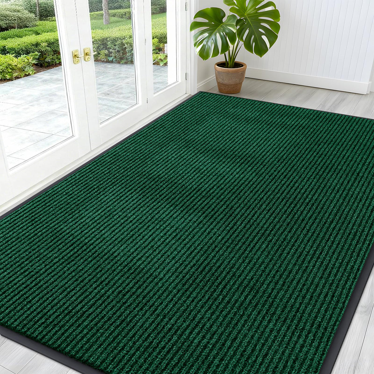 OLANLY Front Door Mat 29.5x17, Waterproof Heavy-Duty Indoor Outdoor Doormat