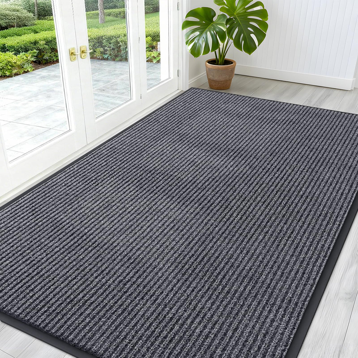 OLANLY Front Door Mat 29.5x17, Waterproof Heavy-Duty Indoor Outdoor Doormat