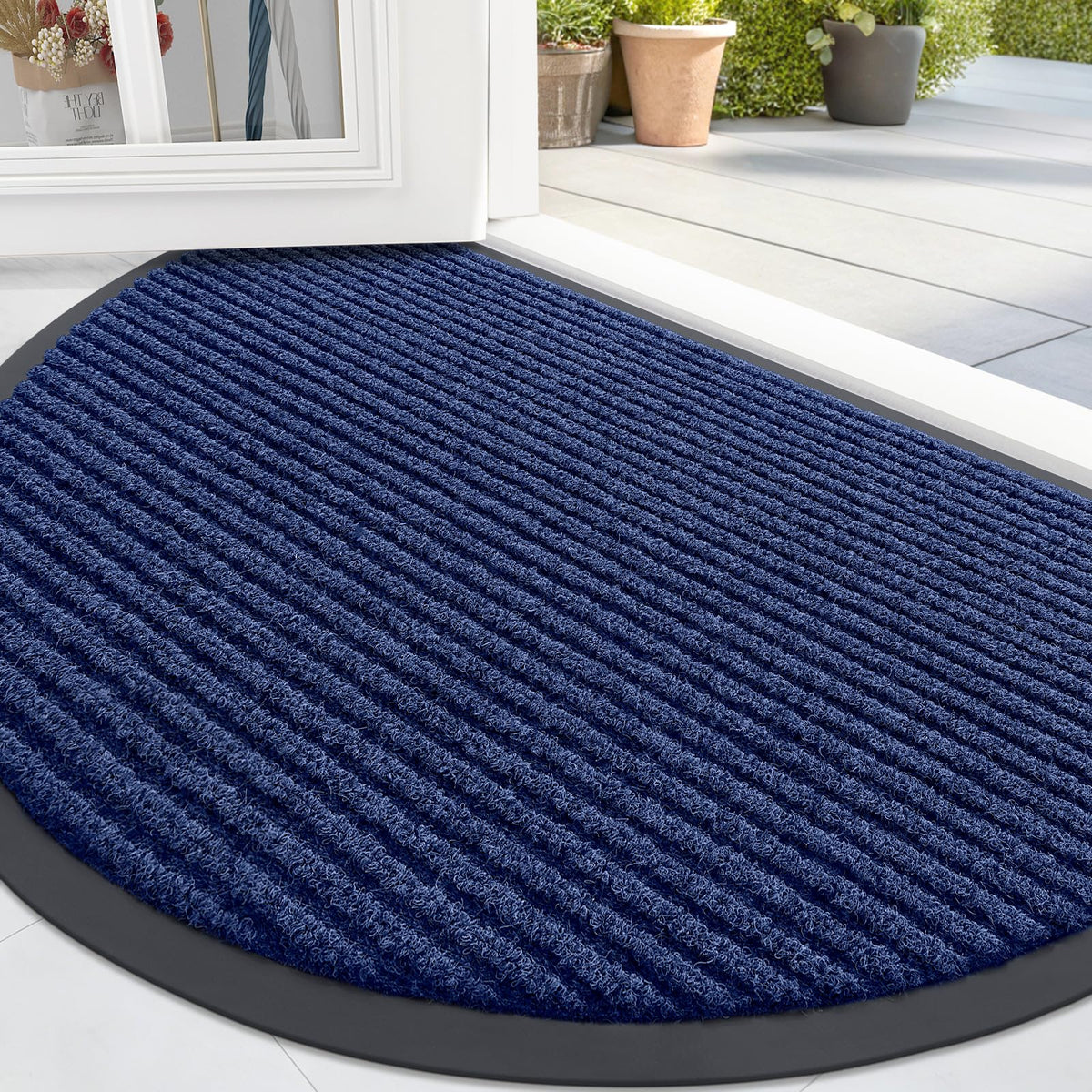 OLANLY Front Door Mat 29.5x17, Waterproof Heavy-Duty Indoor Outdoor Doormat