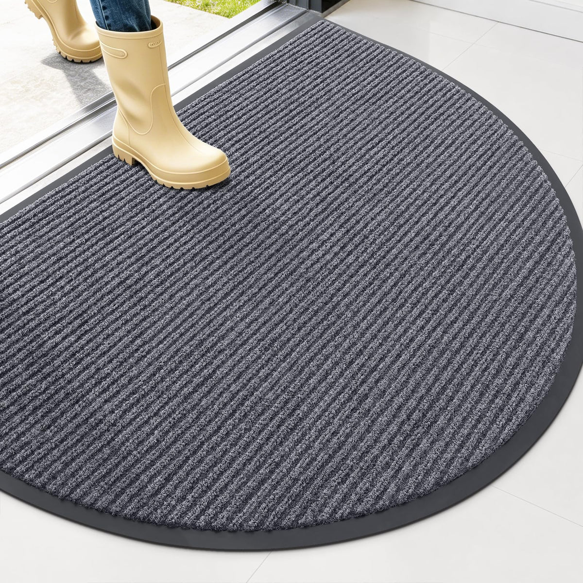 OLANLY Front Door Mat 29.5x17, Waterproof Heavy-Duty Indoor Outdoor Doormat