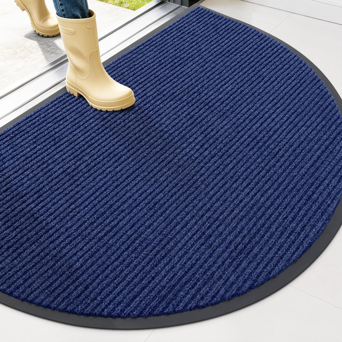 OLANLY Front Door Mat 29.5x17, Waterproof Heavy-Duty Indoor Outdoor Doormat