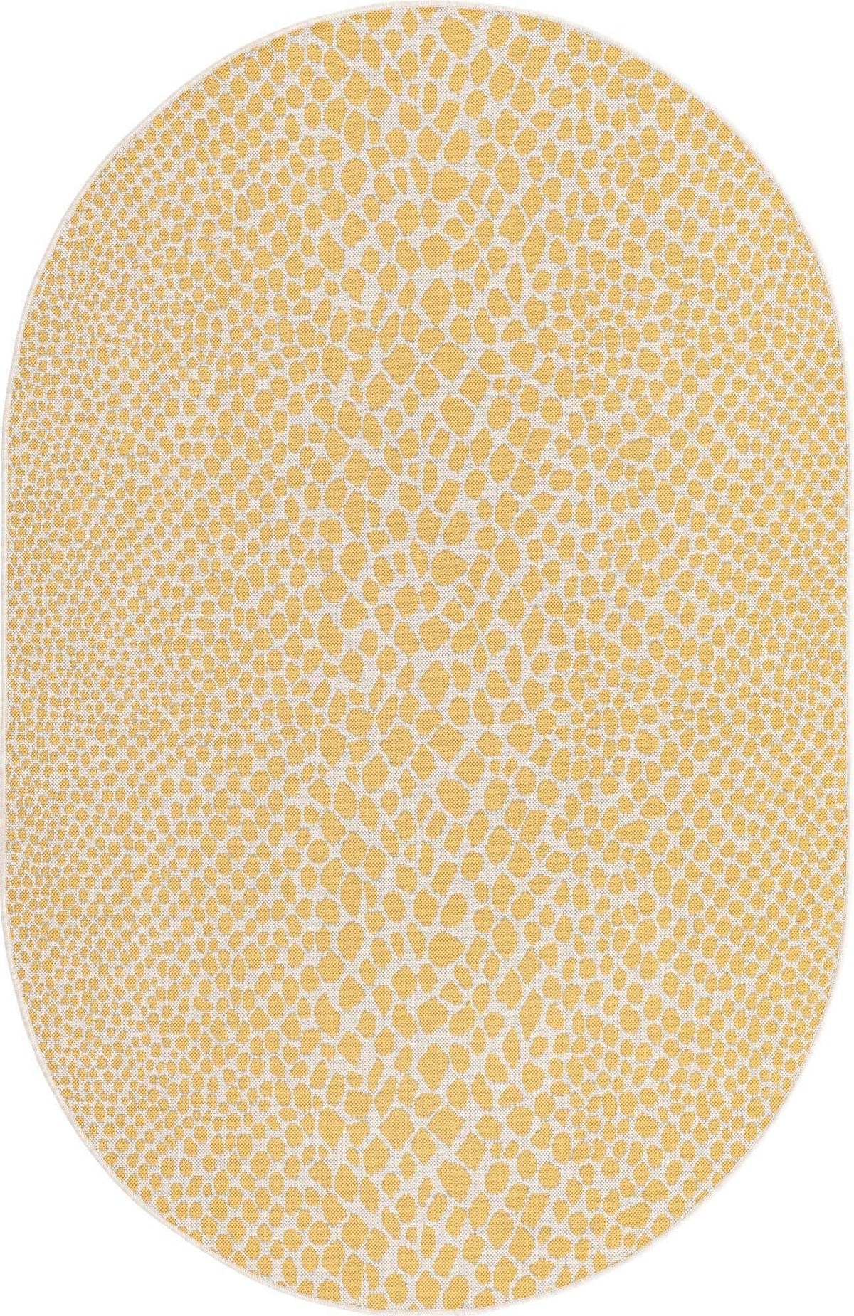 Unique Loom Outdoor Collection Area Rug - Cape Town (9' x 12' Rectangle, Blue/Ivory)