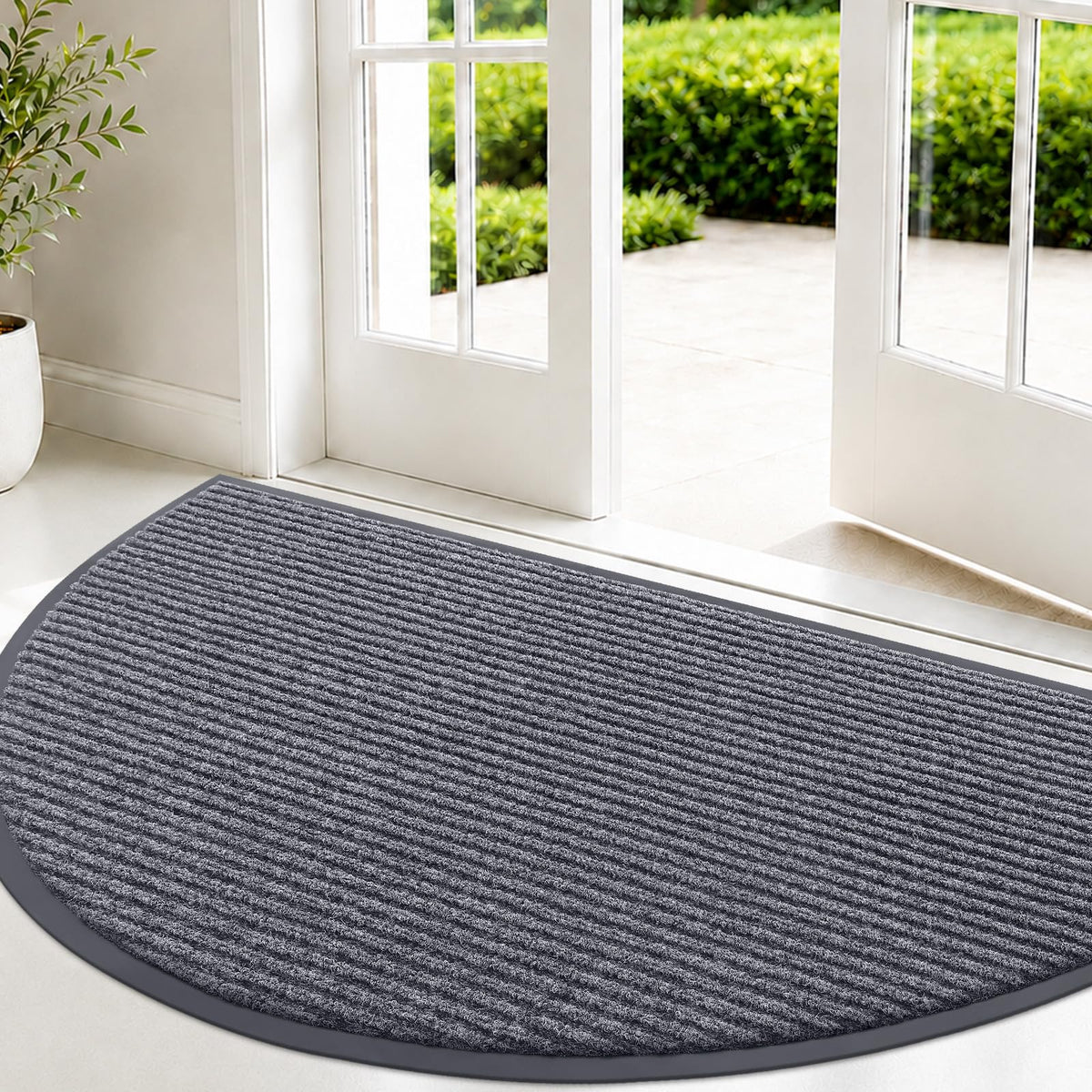 OLANLY Front Door Mat 29.5x17, Waterproof Heavy-Duty Indoor Outdoor Doormat