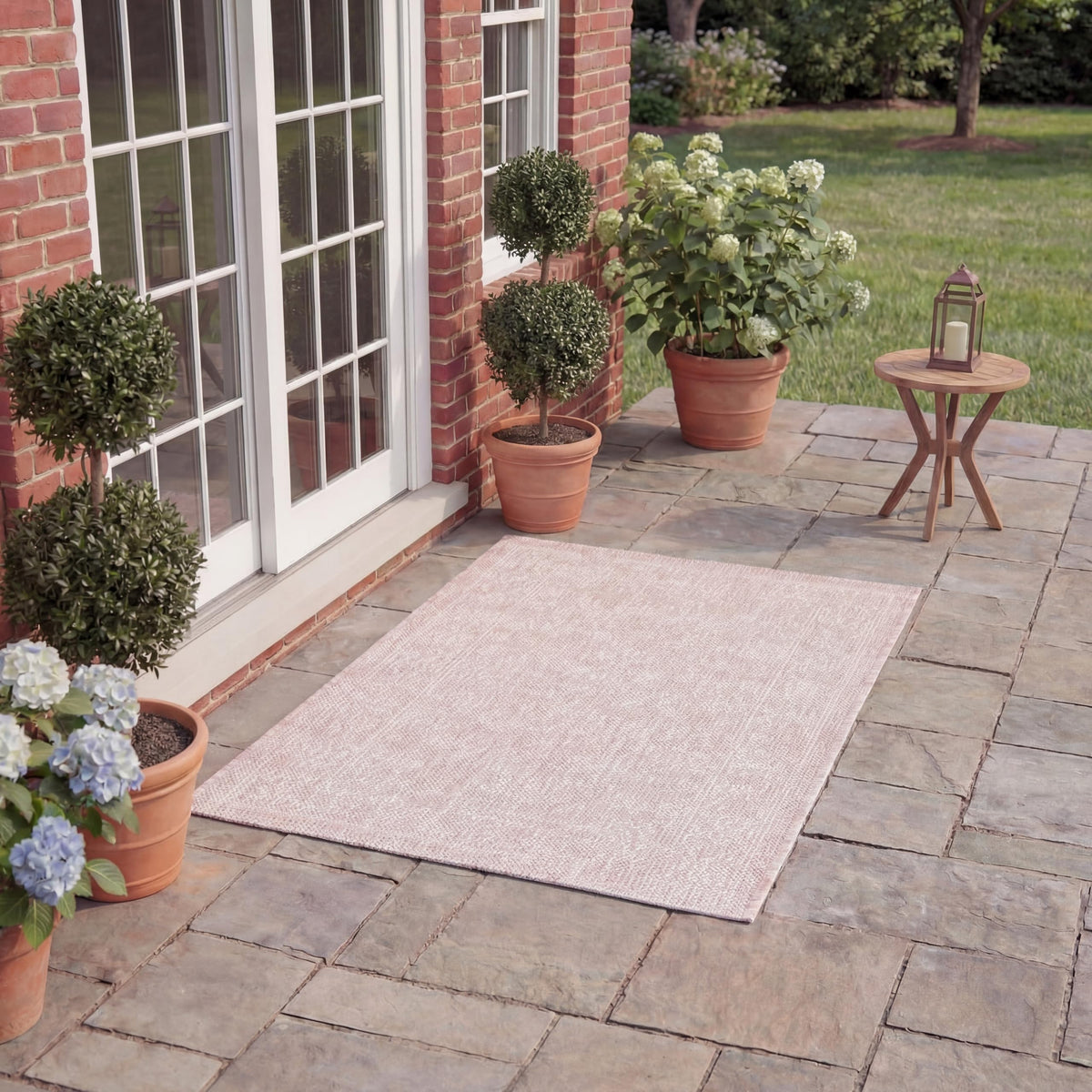 SAFAVIEH Courtyard Collection 8' x 10' Turquoise CY8680 Indoor/ Outside Waterproof Easy cleansingPatio Backyard Mudroom Area Mat