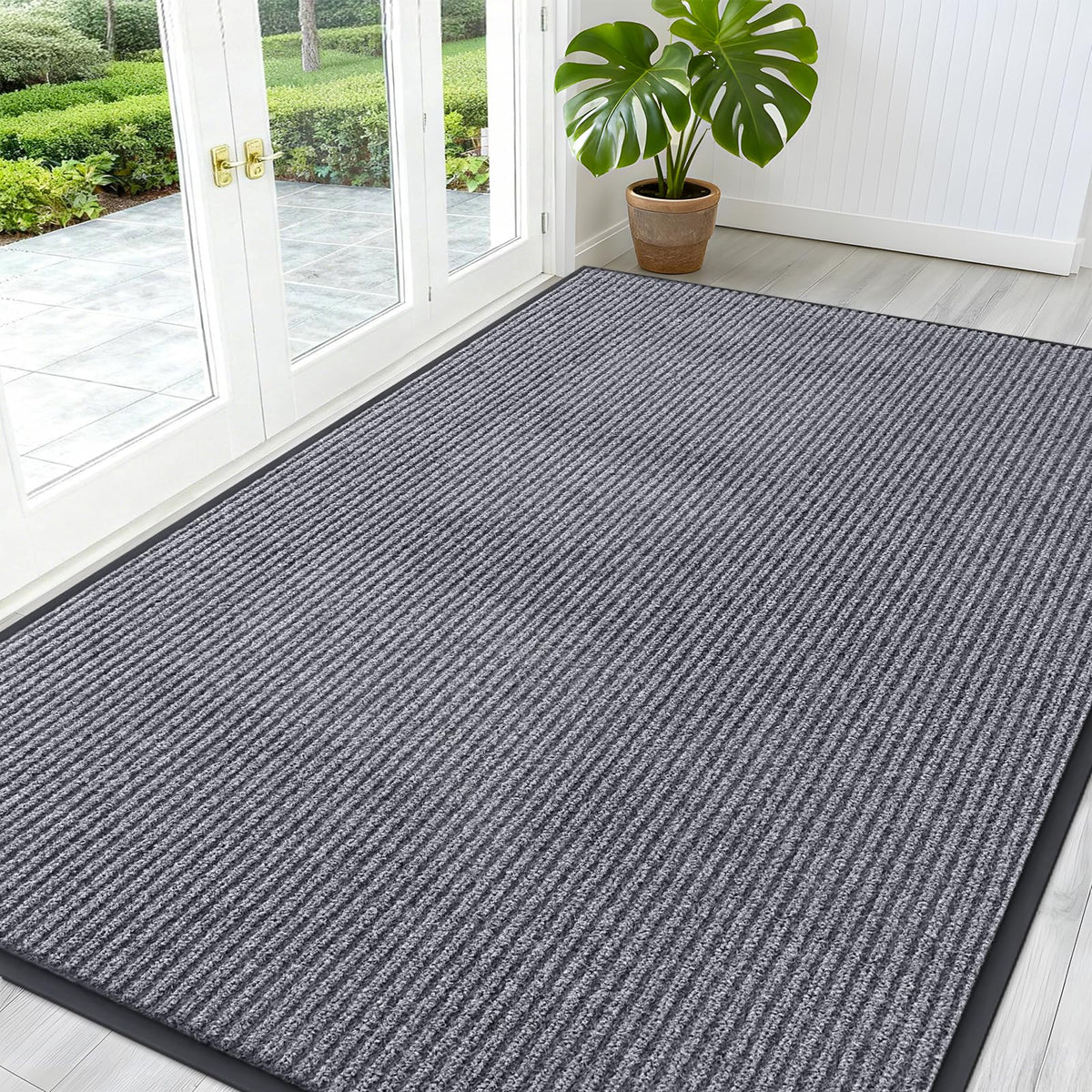 OLANLY Front Door Mat 29.5x17, Waterproof Heavy-Duty Indoor Outdoor Doormat