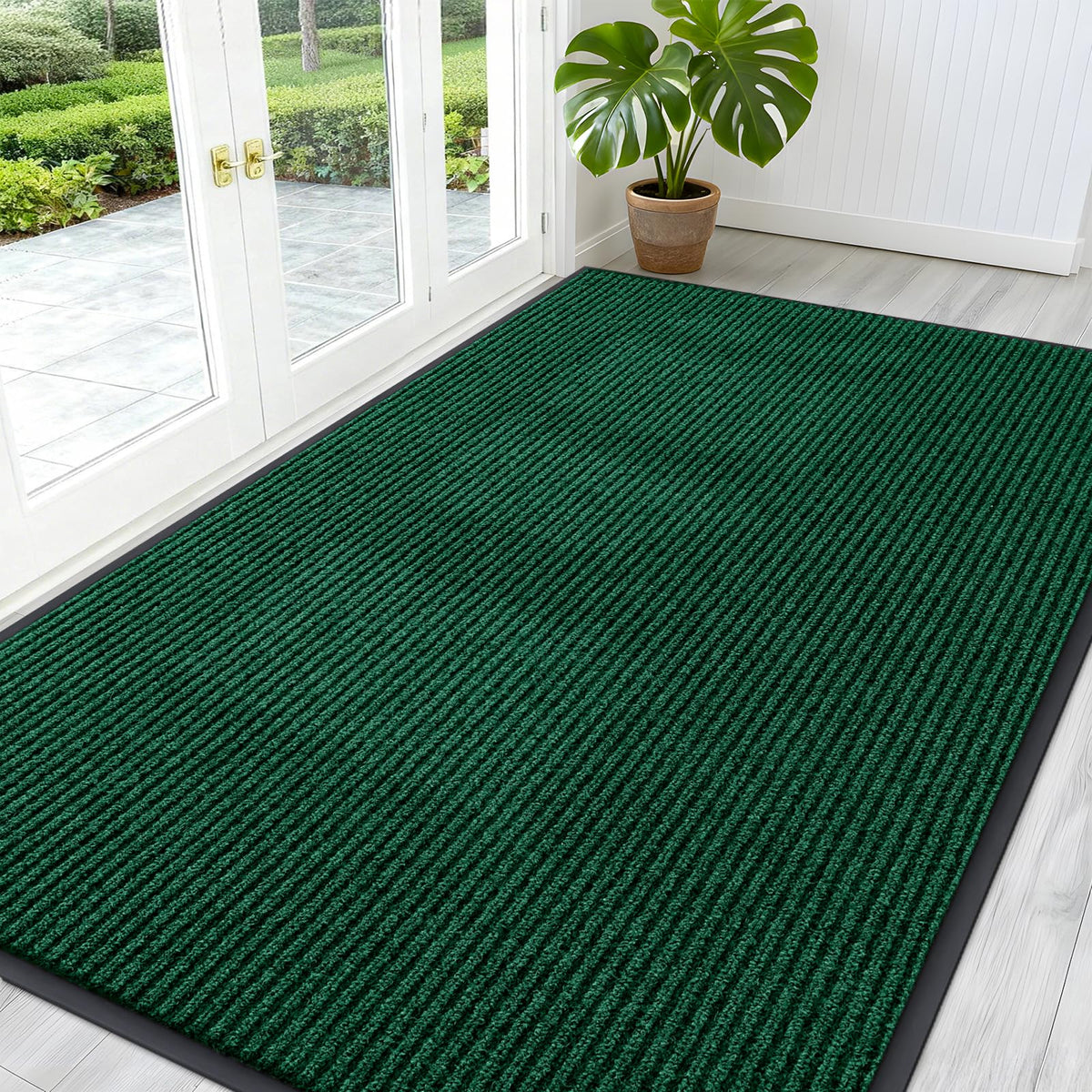 OLANLY Front Door Mat 29.5x17, Waterproof Heavy-Duty Indoor Outdoor Doormat