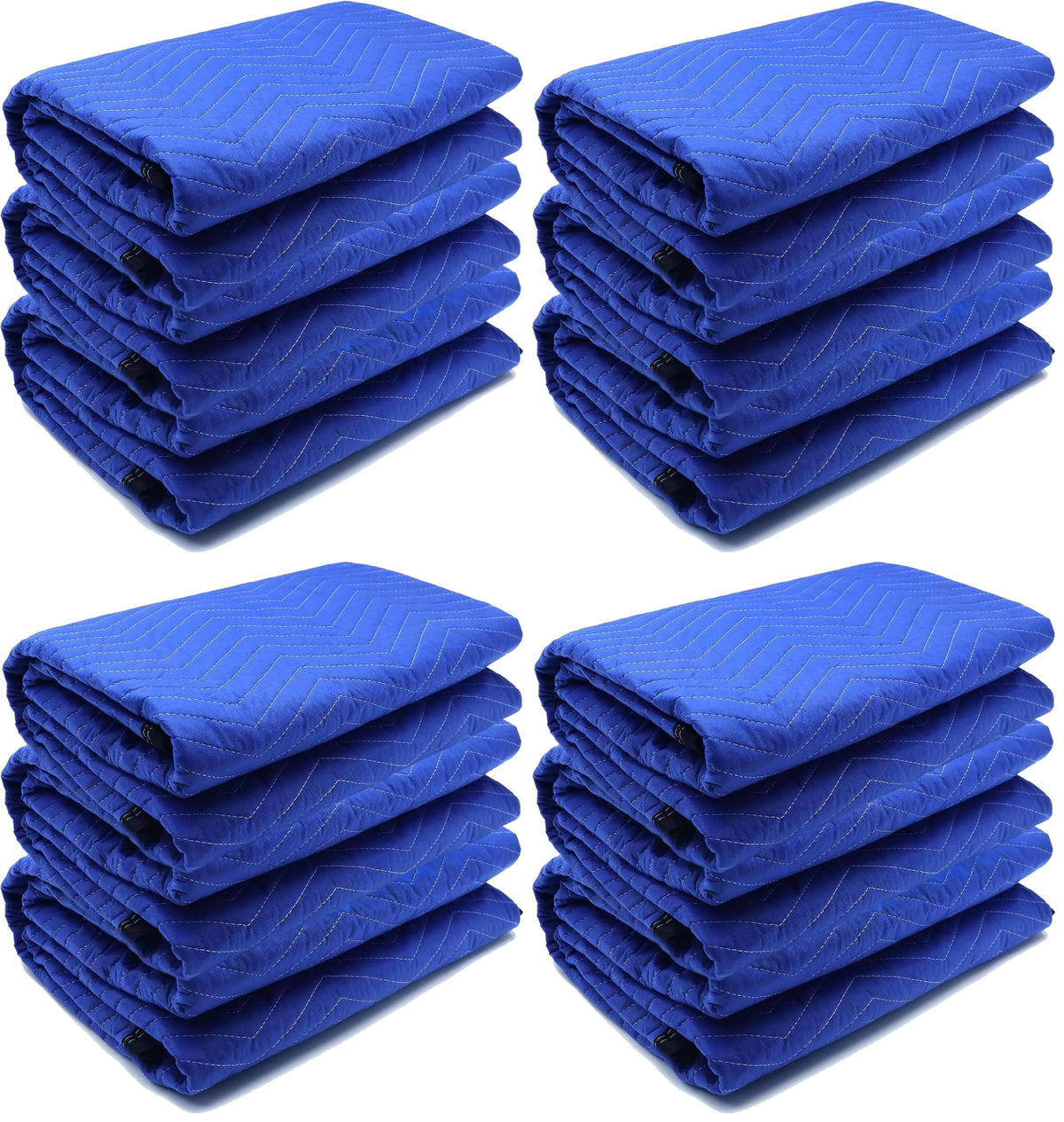3 Pack Moving Blankets 40x72in Heavy Duty Padded Packing Blankets for Moving Shipping Protecting Furniture Professional Quilted Furniture Blankets for Moving Supplies