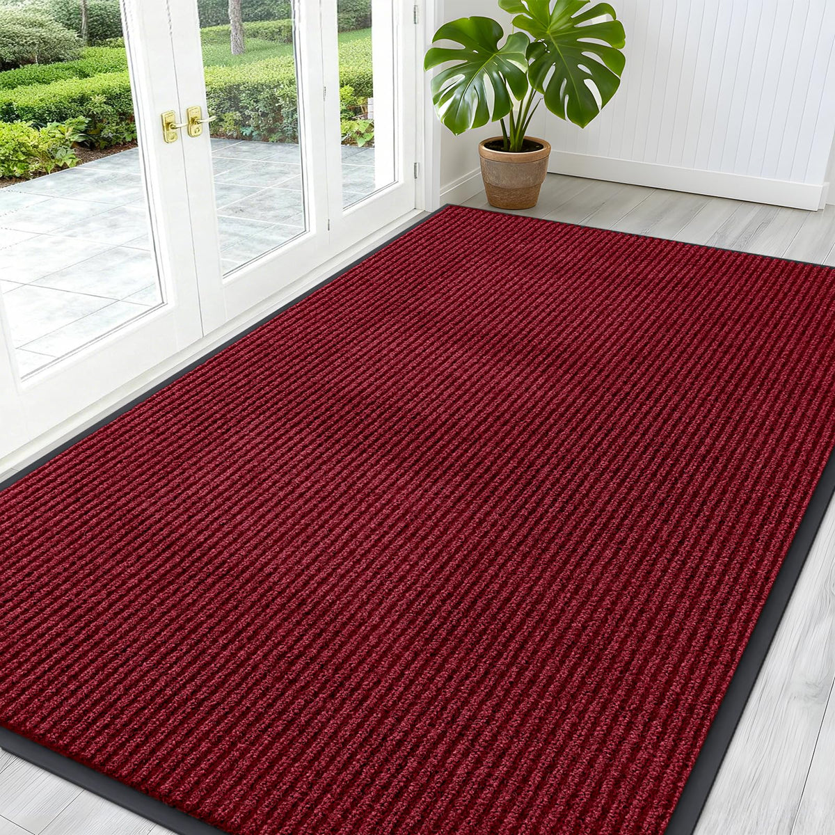OLANLY Front Door Mat 29.5x17, Waterproof Heavy-Duty Indoor Outdoor Doormat