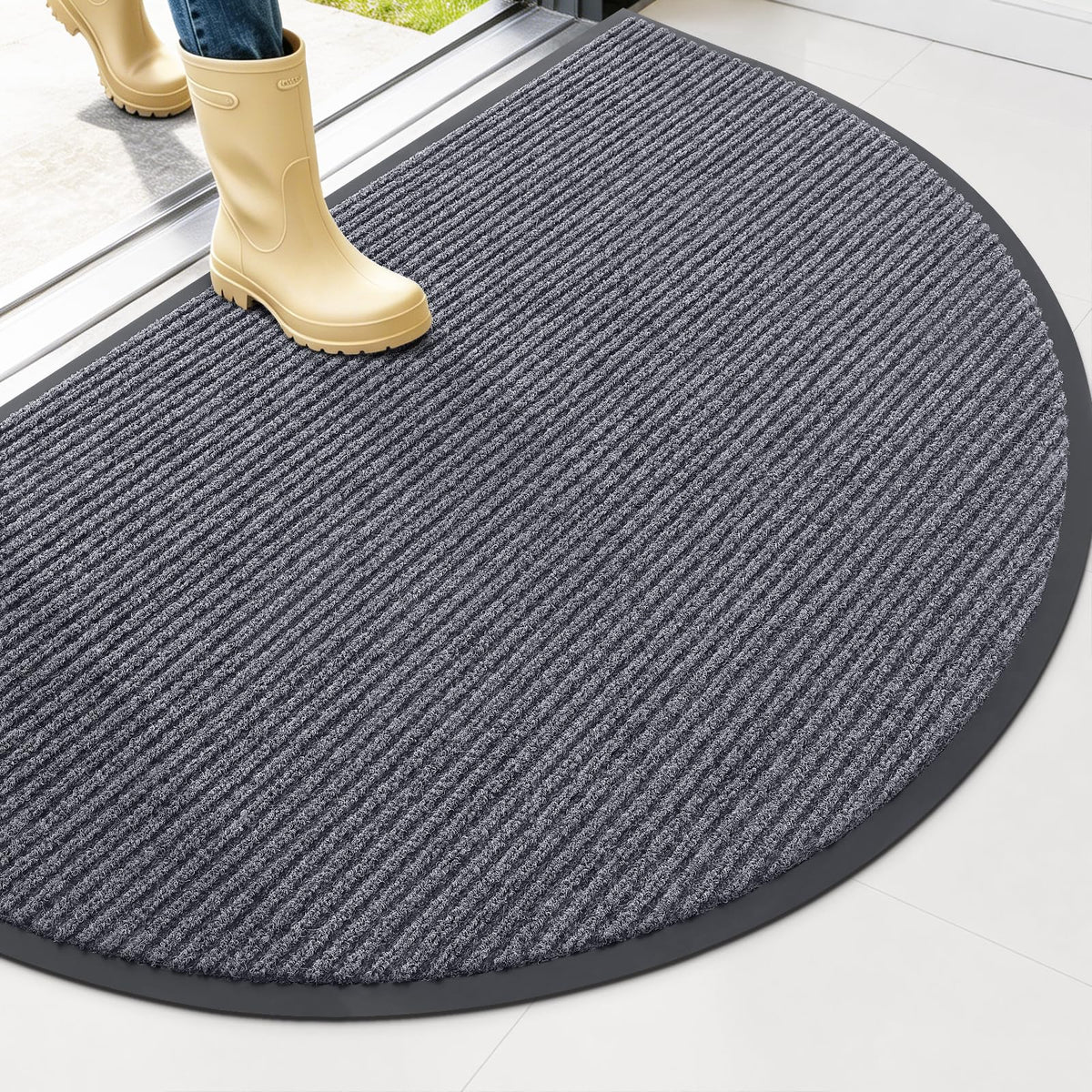 OLANLY Front Door Mat 29.5x17, Waterproof Heavy-Duty Indoor Outdoor Doormat