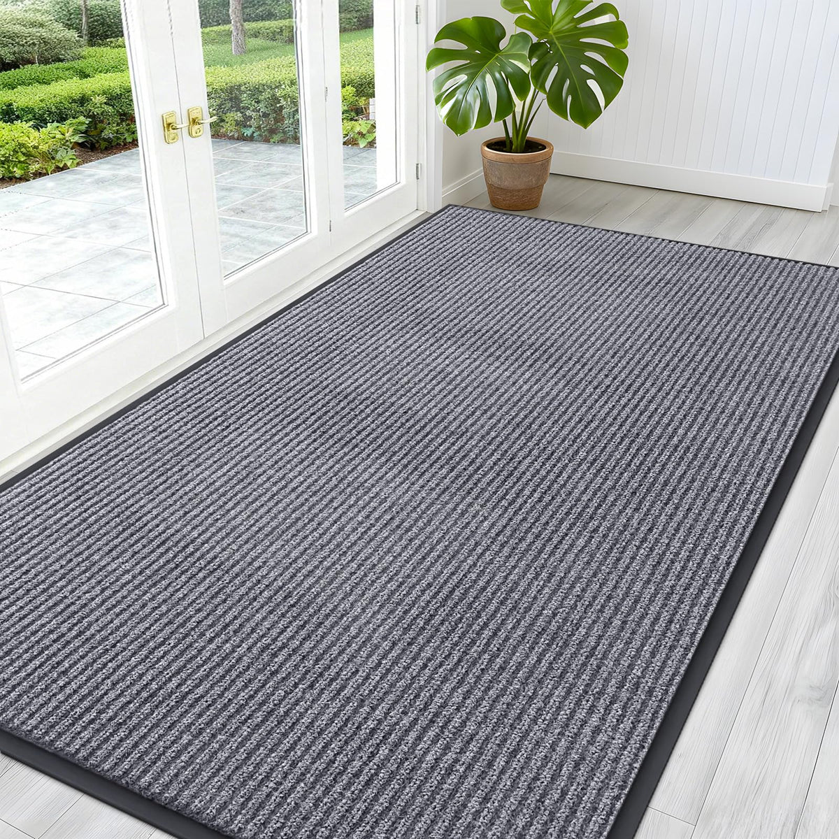 OLANLY Front Door Mat 29.5x17, Waterproof Heavy-Duty Indoor Outdoor Doormat