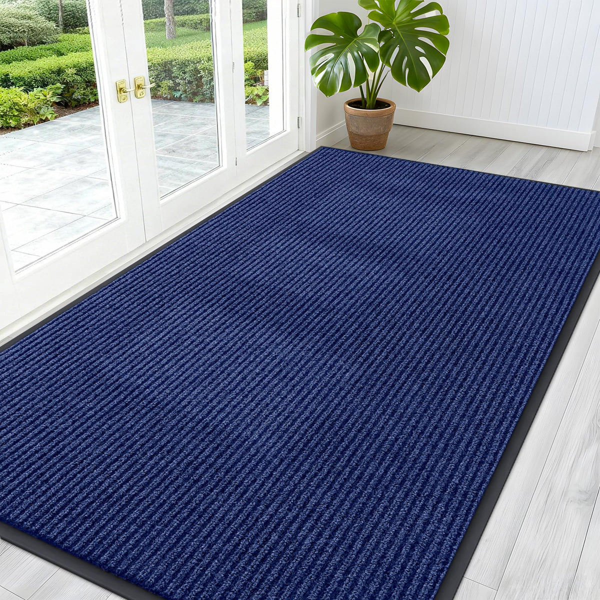 OLANLY Front Door Mat 29.5x17, Waterproof Heavy-Duty Indoor Outdoor Doormat