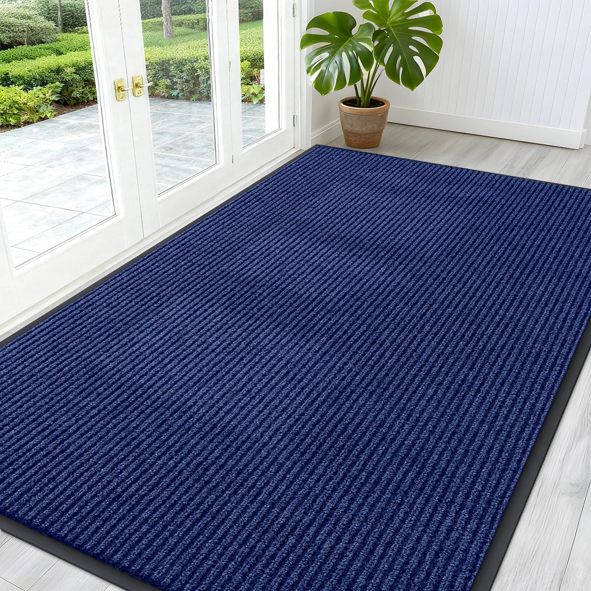 OLANLY Front Door Mat 29.5x17, Waterproof Heavy-Duty Indoor Outdoor Doormat
