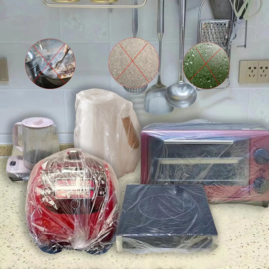 30 count Furniture Dust Covers with Elastic Band  Kitchen Appliance Covers for Oven  Cooker Crock Pot Air Fryer Small Appliance Covers