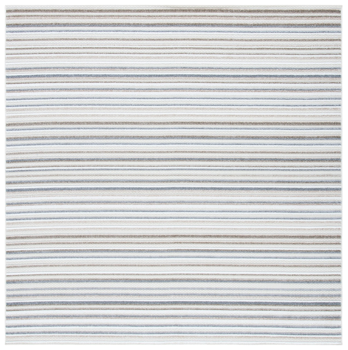 SAFAVIEH Washable Rug Outdoor Cabana Collection - 8' x 10', Ivory & Green, Non-Shedding & Easy to Clean, Ideal for Patio, Backyard, Mudroom (CBN323A)