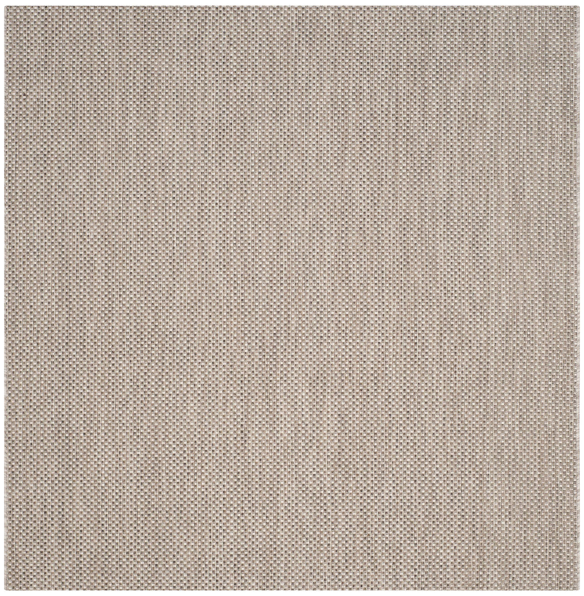 SAFAVIEH Washable Rug Outdoor Courtyard Collection - 8' x 10', Natural & Cream, Non-Shedding & Easy Cleaning, Ideal for Patio, Backyard, Mudroom, DIning Space (CY8521-03012)