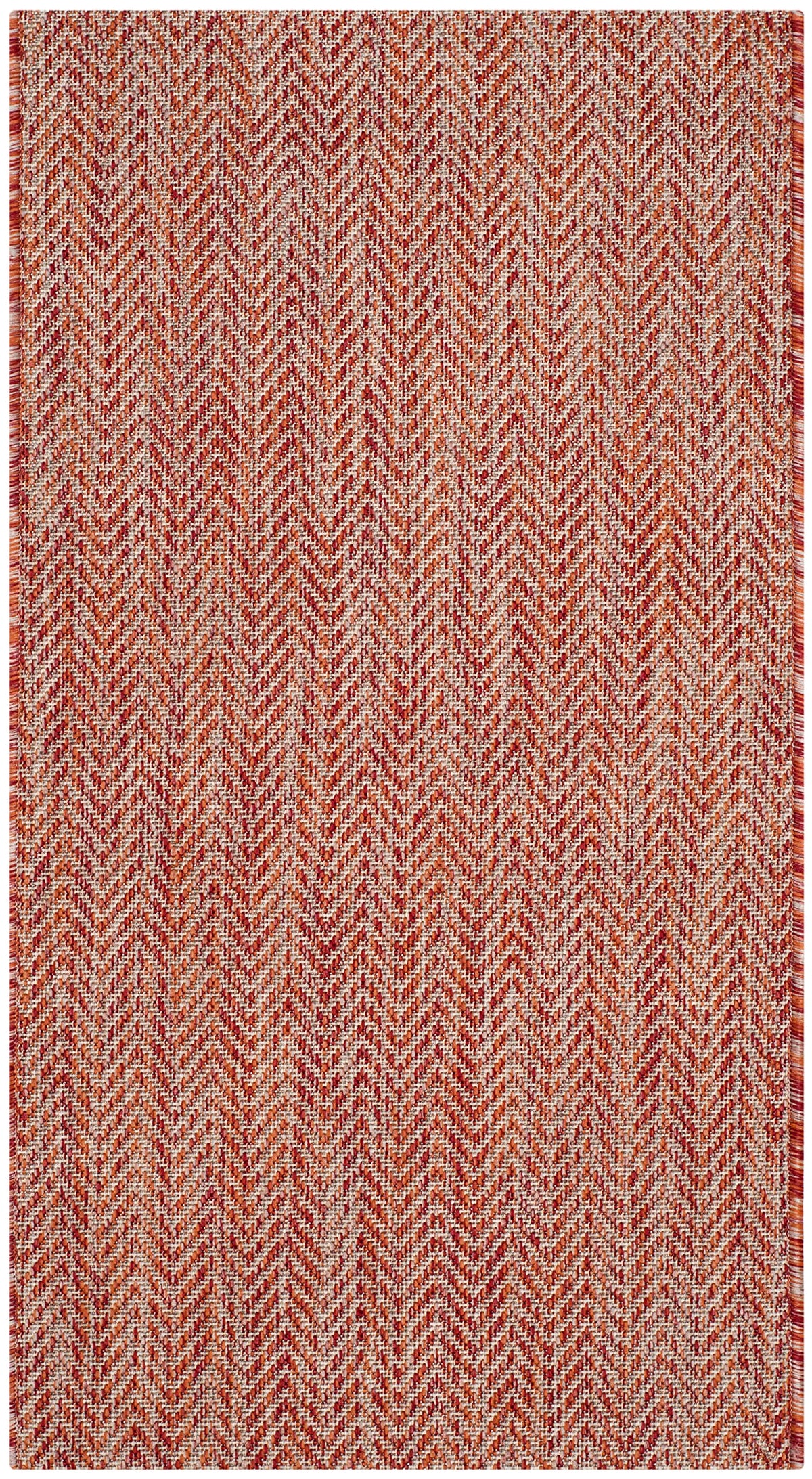 SAFAVIEH Courtyard Outdoor Area Rug 5'3"x7'7", Natural & Cream CY8022-03012