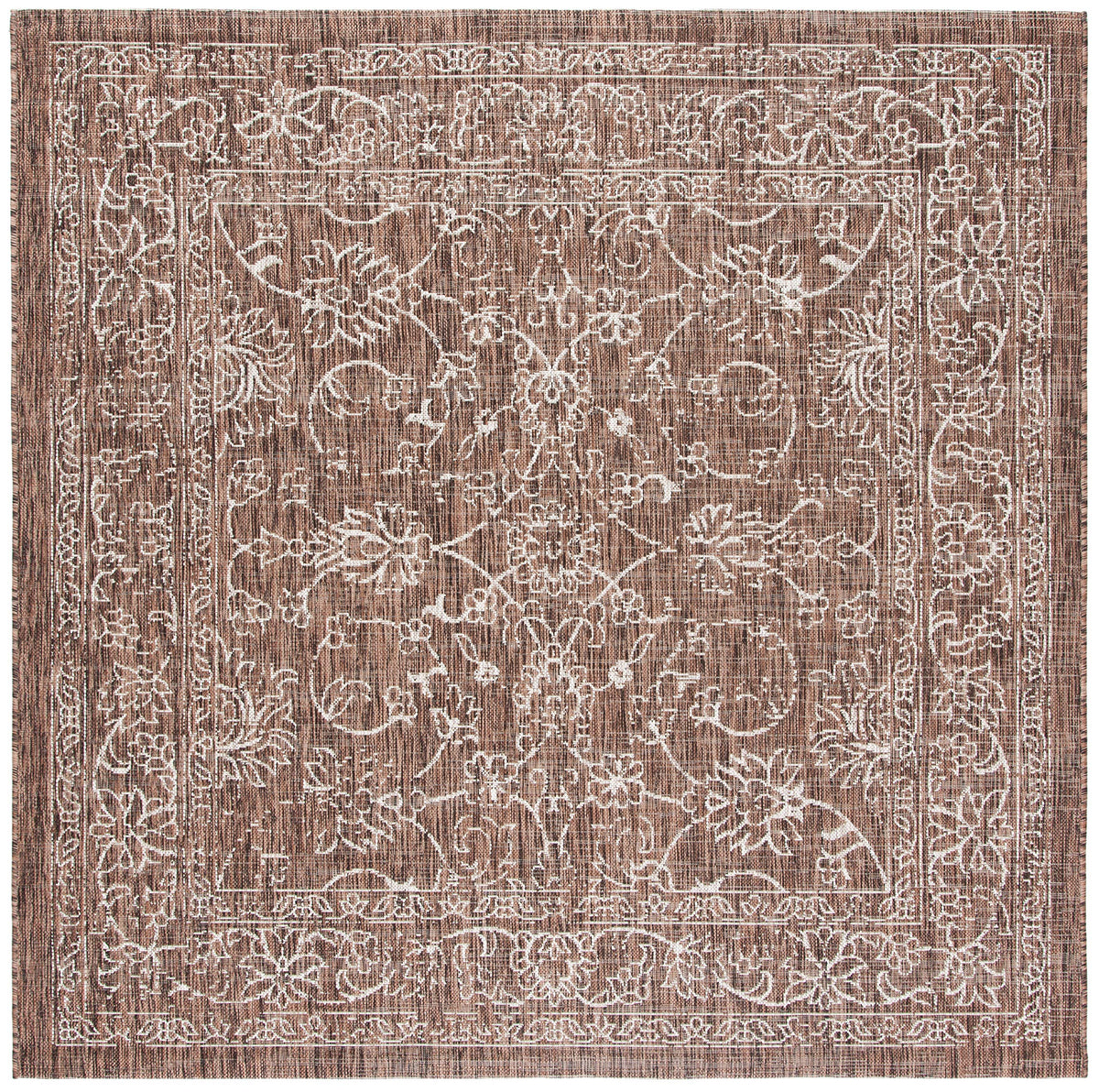 SAFAVIEH Courtyard Collection 8' x 10' Turquoise CY8680 Indoor/ Outside Waterproof Easy cleansingPatio Backyard Mudroom Area Mat