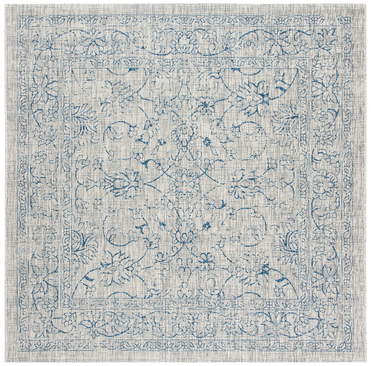 SAFAVIEH Courtyard Collection 8' x 10' Turquoise CY8680 Indoor/ Outside Waterproof Easy cleansingPatio Backyard Mudroom Area Mat