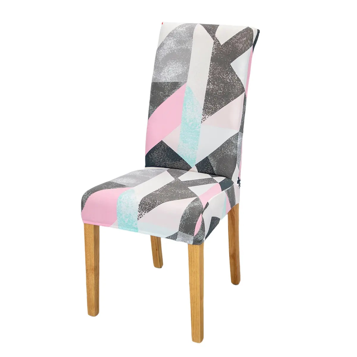 Chair Cover, 4/6 Counts Removable Washable Chair Slipcover, Dustproof Chair Protector for Home Living Room Hotel Dining Room