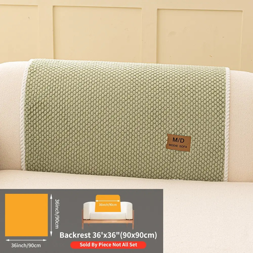 Non-Slip Soft Sofa Cushion, Durable Pet-Friendly Couch Protector, Reusable Couch Protector, Washable Dustproof Sofa Cover, Dustproof Sofa Slipcover, Universal Home Decor, Washable Couch Covers, Slipcover For Sofa