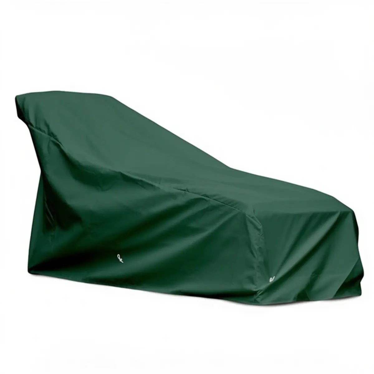 KoverRoos 63250 Ultimate Protection U-Shaped Large Chaise Dust Cover Set - Forest Green Weathermax-Tyvek Fabric, 82X30x32 In., 4 lbs Lightweight, 5-Year Color Retention, All-Seasons, Durable, 1-Way Breathable, Heat Resistant