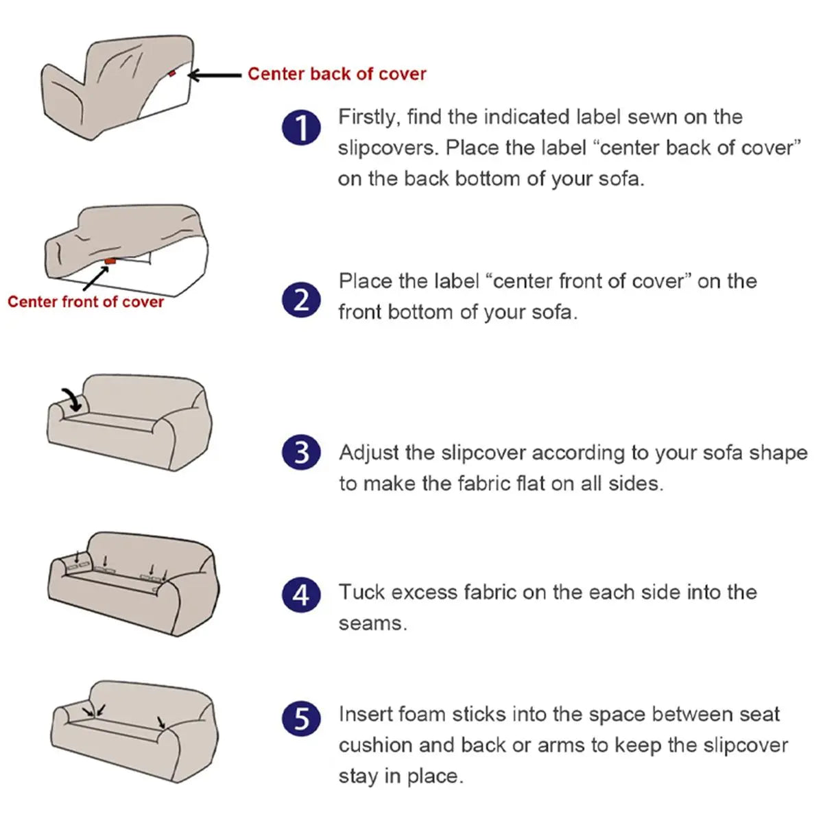 Solid Color Stretch Sofa Slipcover, Removable Washable Slipcovers For Couches And Sofas, 1 Count Dustproof Elastic Couch Protector, Sofa Protective Cover for Home & Living Room