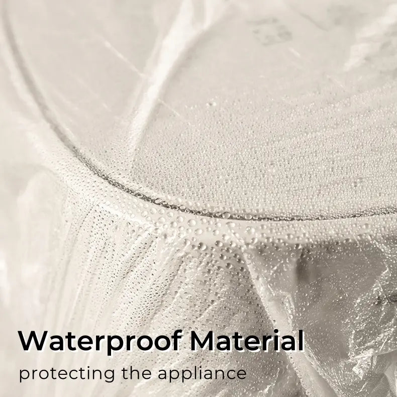 30 Counts Dustproof with Elastic,Clear Disposable Dust Cover for Kitchen Household Furniture,Thickened Appliance Dust Covers for Blender,Pressure Cooker,Air Fryer,Oven,Coffee Maker,  Toaster,Slow Cooker Accessories Springtok Outdoorfun