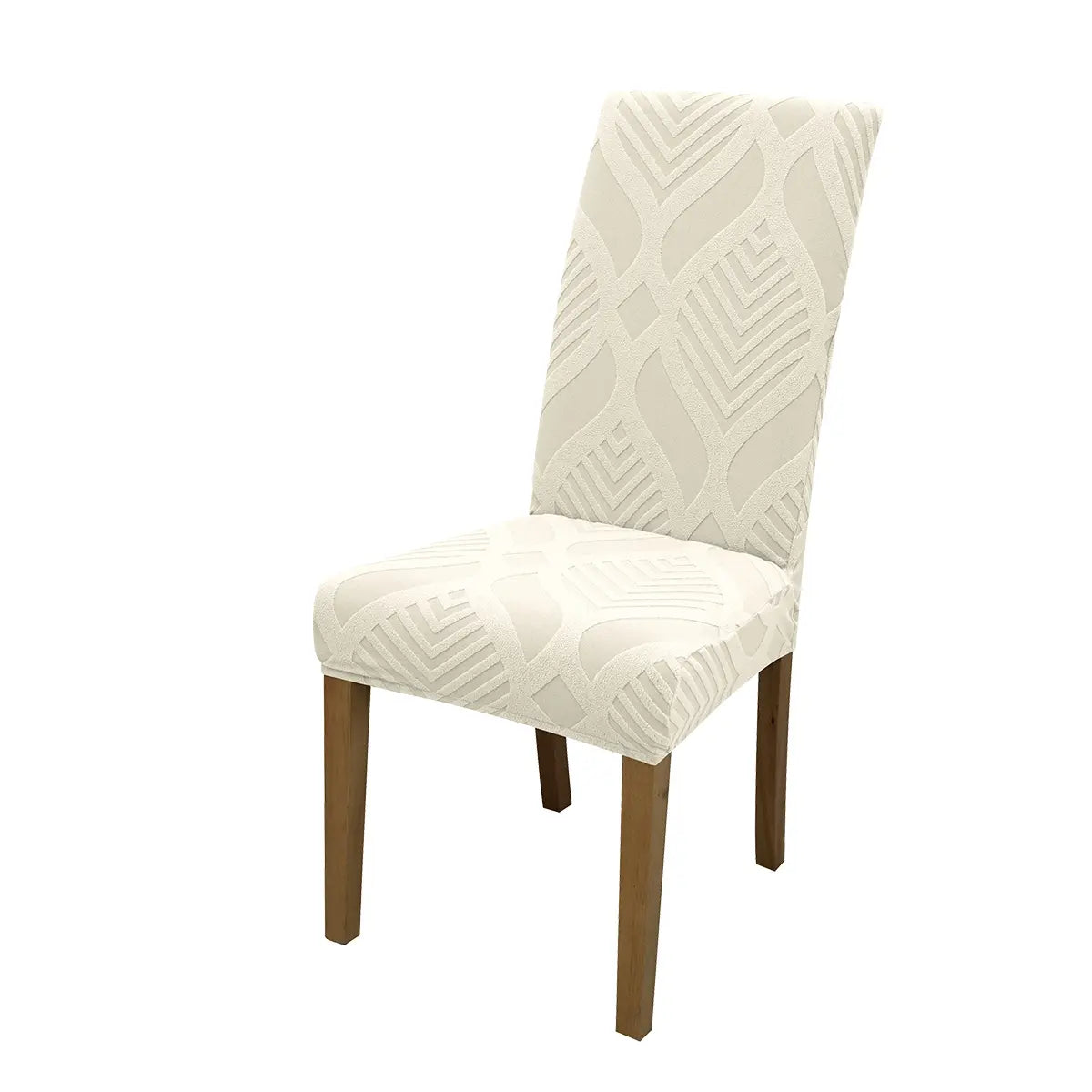 Chair Cover, 4/6 Counts Removable Washable Chair Slipcover, Dustproof Chair Protector for Home Living Room Hotel Dining Room